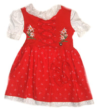 Laden Sie das Bild in den Galerie-Viewer, Dirndl mit BLUMENMUSTER in 4 verschiedenen Farben