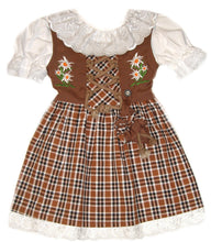 Laden Sie das Bild in den Galerie-Viewer, Dirndl mit KAROMUSTER in 9 verschiedenen Farben