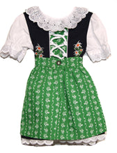 Laden Sie das Bild in den Galerie-Viewer, Dirndl in BLAU mit SCHÜRZE in 4 verschiedenen Farben