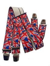 Laden Sie das Bild in den Galerie-Viewer, Großbritannien UK HOSENTRÄGER England (UK-Fahne)