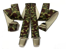 Laden Sie das Bild in den Galerie-Viewer, U.S. ARMY Hosenträger CAMOUFLAGE USA Military Bundesheer (grün)