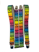 Laden Sie das Bild in den Galerie-Viewer, NOBODY IS PERFEKT - Hosenträger - WITZIG LUSTIG FARBENFROH