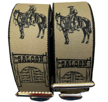 Laden Sie das Bild in den Galerie-Viewer, WESTERN Hosenträger Cowboy Country (beige)