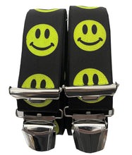 Laden Sie das Bild in den Galerie-Viewer, SMILEY - Hosenträger - WITZIG LUSTIG (Gelbes Smiley)