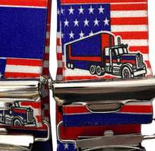 Laden Sie das Bild in den Galerie-Viewer, Hosenträger USA TRUCKER AMERIKA - United States of America- (USA-Fahne)