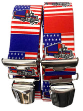 Laden Sie das Bild in den Galerie-Viewer, Hosenträger USA TRUCKER AMERIKA - United States of America- (USA-Fahne)