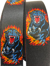 Laden Sie das Bild in den Galerie-Viewer, PANTHER Hosenträger elegant (Schwarz/Feuer)