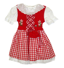 Laden Sie das Bild in den Galerie-Viewer, Dirndl mit KAROMUSTER in 9 verschiedenen Farben