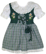 Laden Sie das Bild in den Galerie-Viewer, Dirndl mit KAROMUSTER in 9 verschiedenen Farben