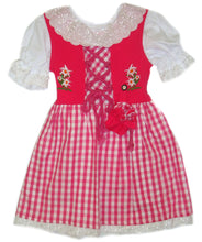 Laden Sie das Bild in den Galerie-Viewer, Dirndl mit KAROMUSTER in 9 verschiedenen Farben