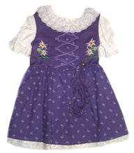 Laden Sie das Bild in den Galerie-Viewer, Dirndl mit BLUMENMUSTER in 4 verschiedenen Farben