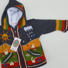 Laden Sie das Bild in den Galerie-Viewer, Kinder-Jacke "MIT FLEECE" von 2 - 8 Jahren in 10 verschiedenen Farben