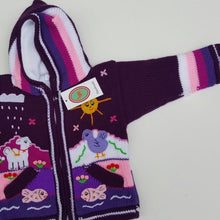Laden Sie das Bild in den Galerie-Viewer, Kinder-Jacke "MIT FLEECE" von 2 - 8 Jahren in 10 verschiedenen Farben