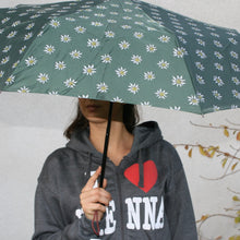 Laden Sie das Bild in den Galerie-Viewer, EDELWEISS Schirm Grün - für die Tasche